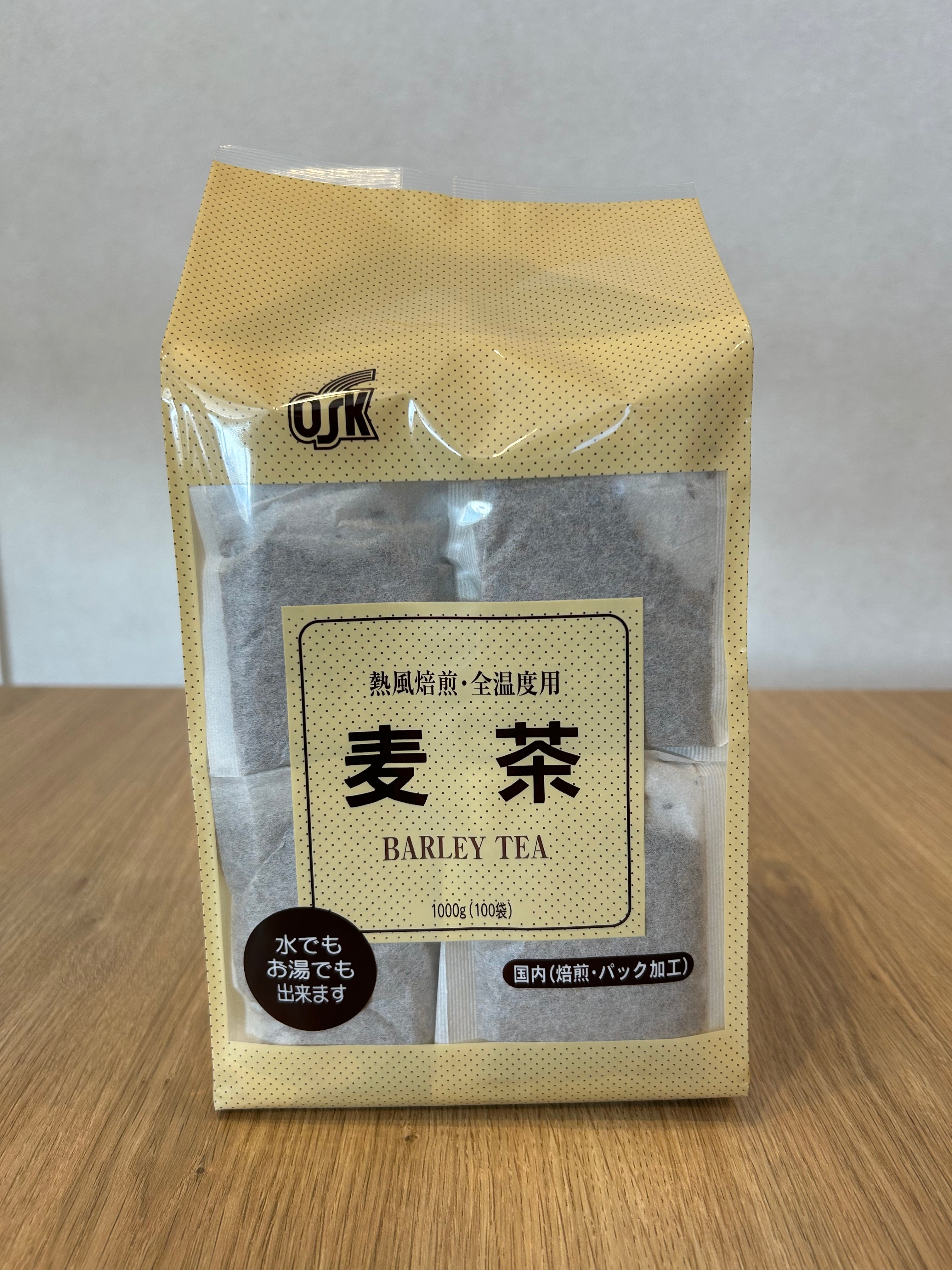 麦茶 BARLEY TEA 100パック – 宇治製茶株式会社