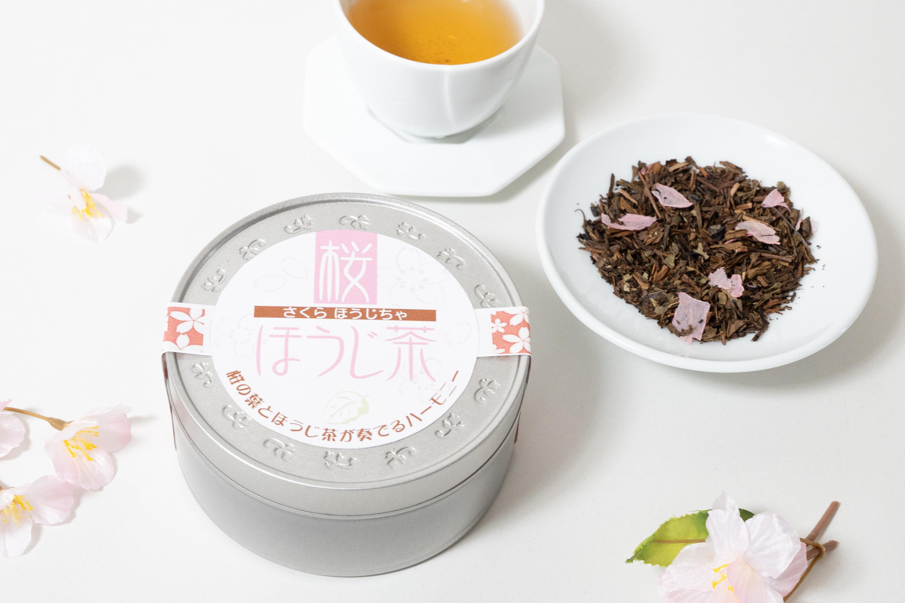 桜ほうじ茶 50g 1缶