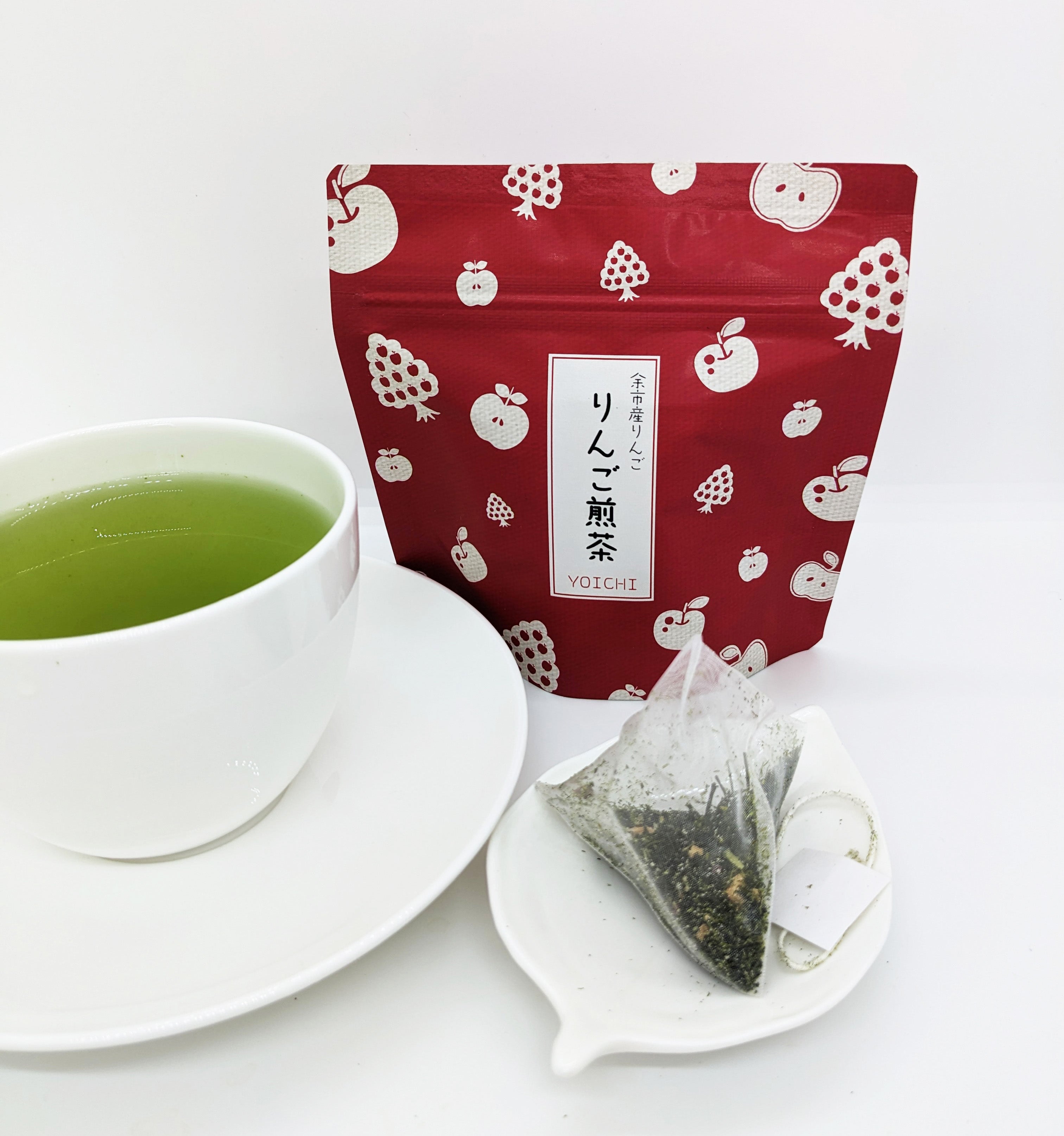 りんご煎茶（北海道余市産りんご使用） 3ｇ×4Ｐ