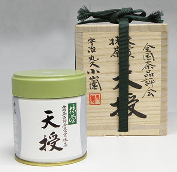 抹茶40g缶 桐箱入り