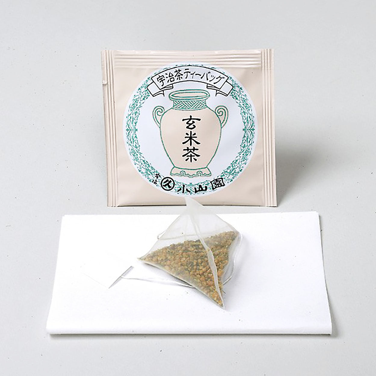 丸久小山園玄米茶ティーパック 湯呑用パック 個包装3g×10P