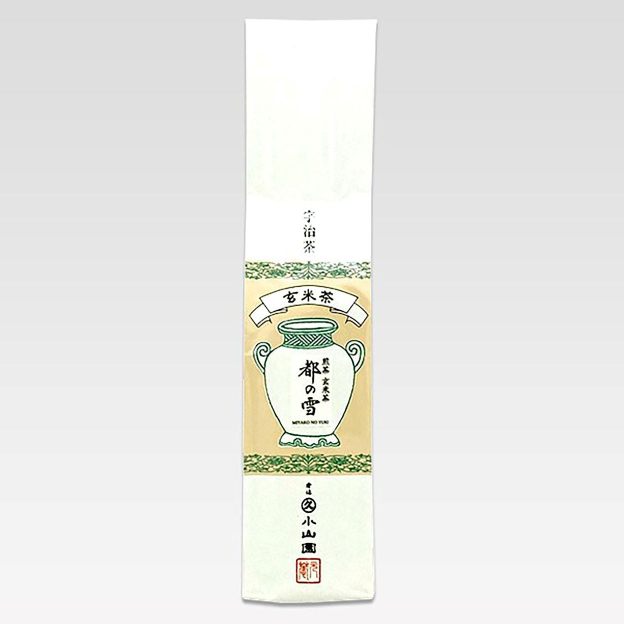 丸久小山園玄米茶 都の雪(みやこのゆき) 煎茶玄米茶