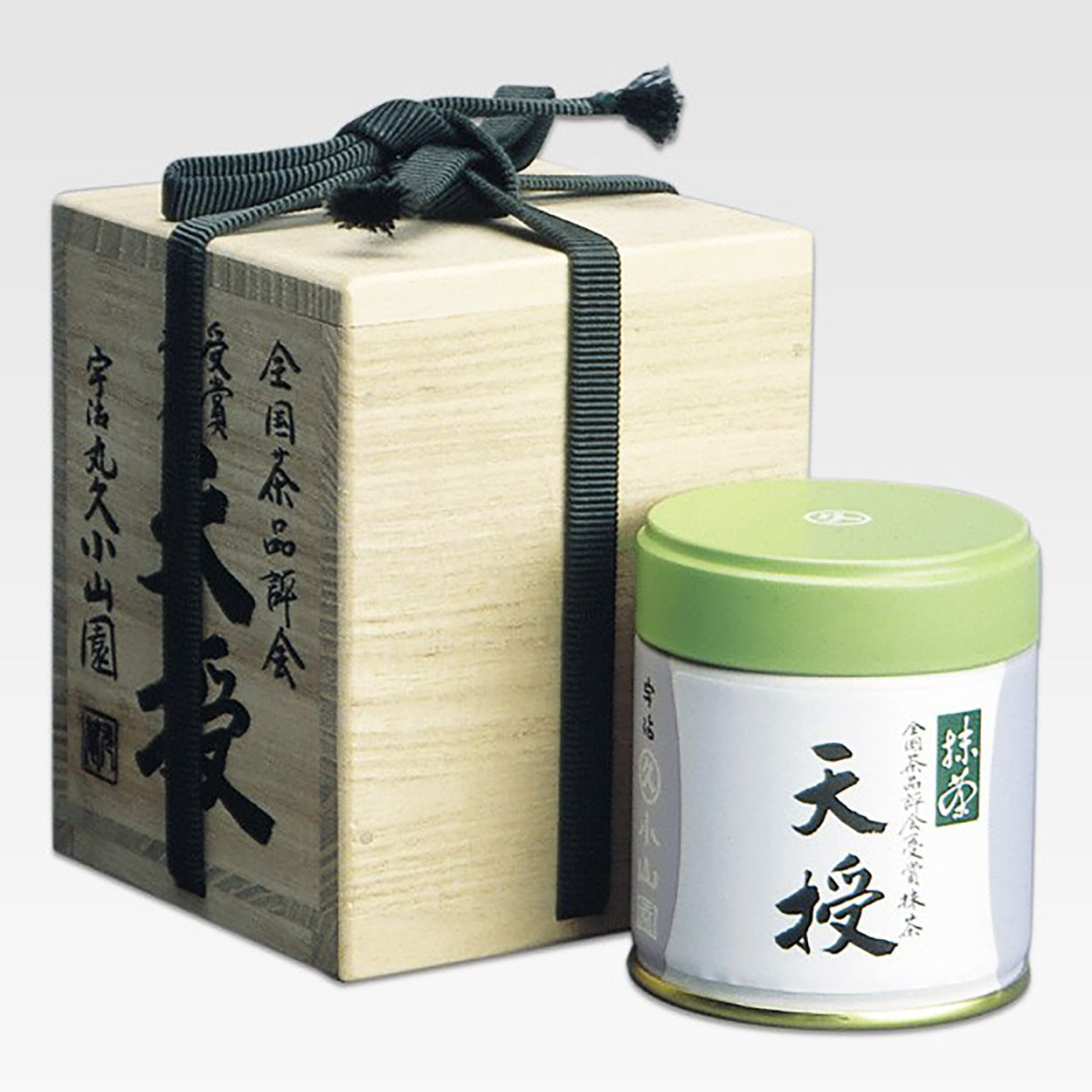 抹茶40g缶 桐箱入り