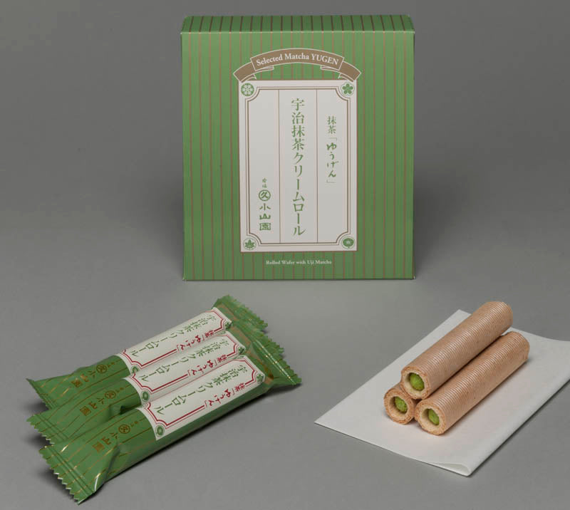 宇治抹茶ゆうげんクリームロール 個包装10本入り(化粧箱)